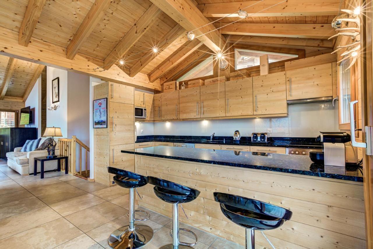 Chalet Le Cerf La Tzoumaz Luaran gambar