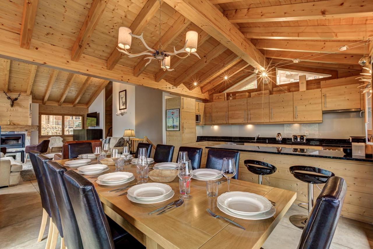 Chalet Le Cerf La Tzoumaz Luaran gambar