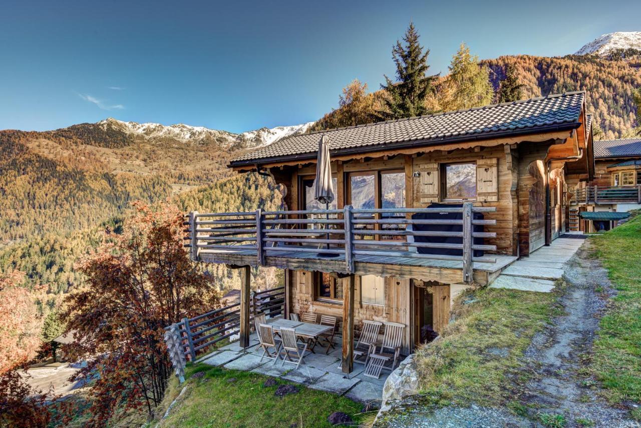Chalet Le Cerf La Tzoumaz Luaran gambar